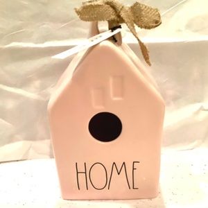 Rae Dunn Home Birdhouse pink gift decoration